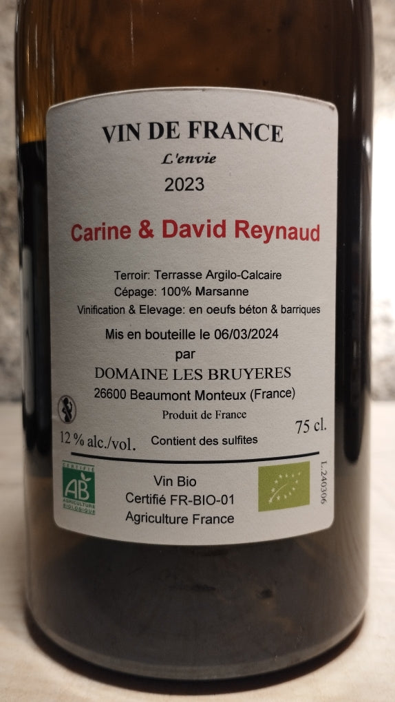 L'Envie 2024 - David Reynaud