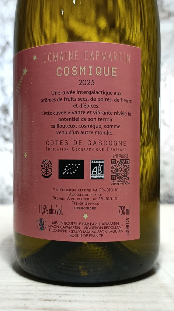 Cosmique 2025 - Domaine Capmartin