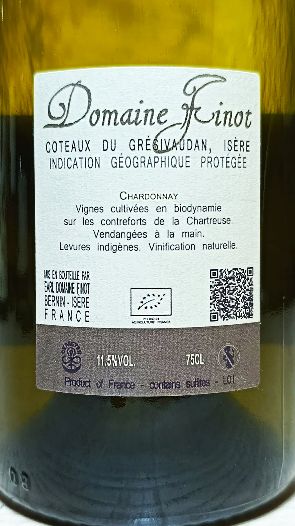 Chardonnay 2024 - Domaine Finot