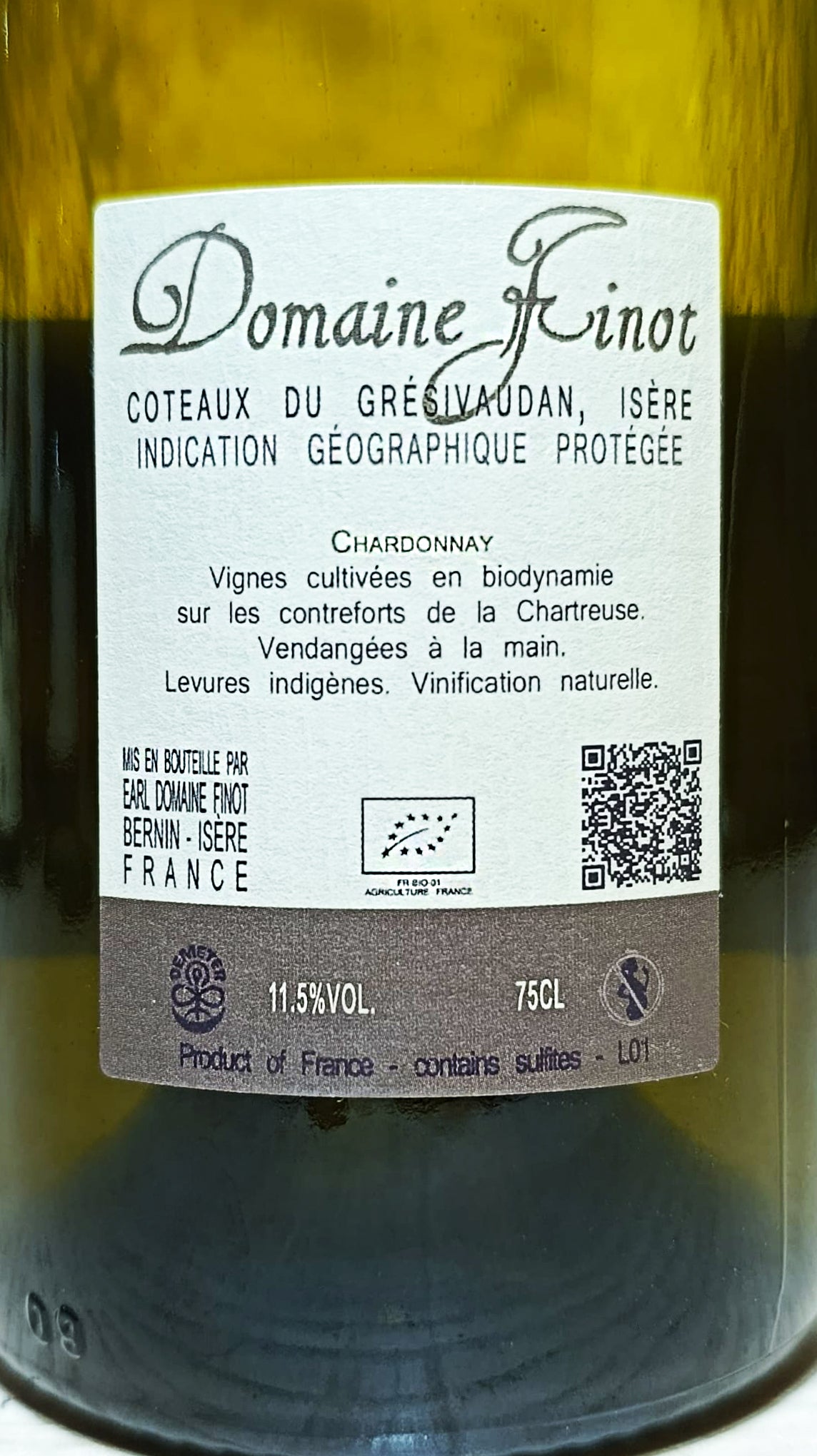 Chardonnay 2024 - Domaine Finot