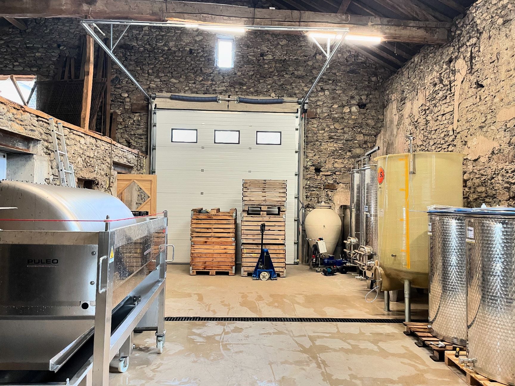 Chardonnay, Savoie, Domaine Les Longs, Glesser, Isère, Belledonne, montagne, coteaux, Vin Bio, Bio, naturel, nature, vins vivants, Fréterive, amphore, pressoir