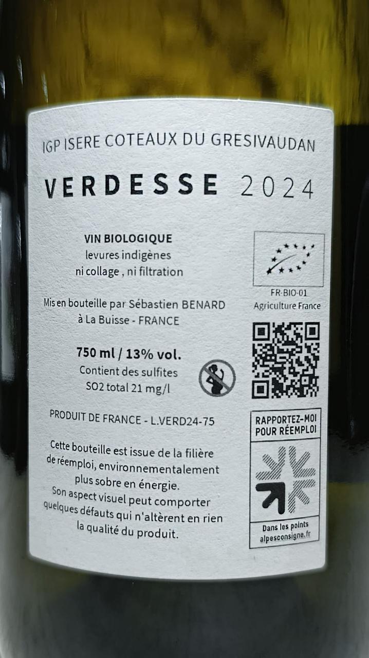 Verdesse 2024 - Domaine Alpins