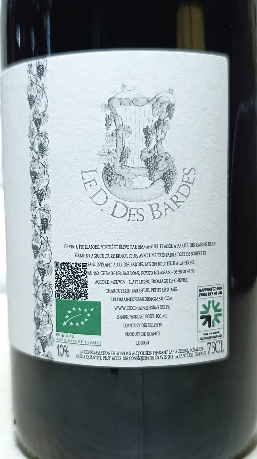 Conuenos 2024 - Domaine des Bardes