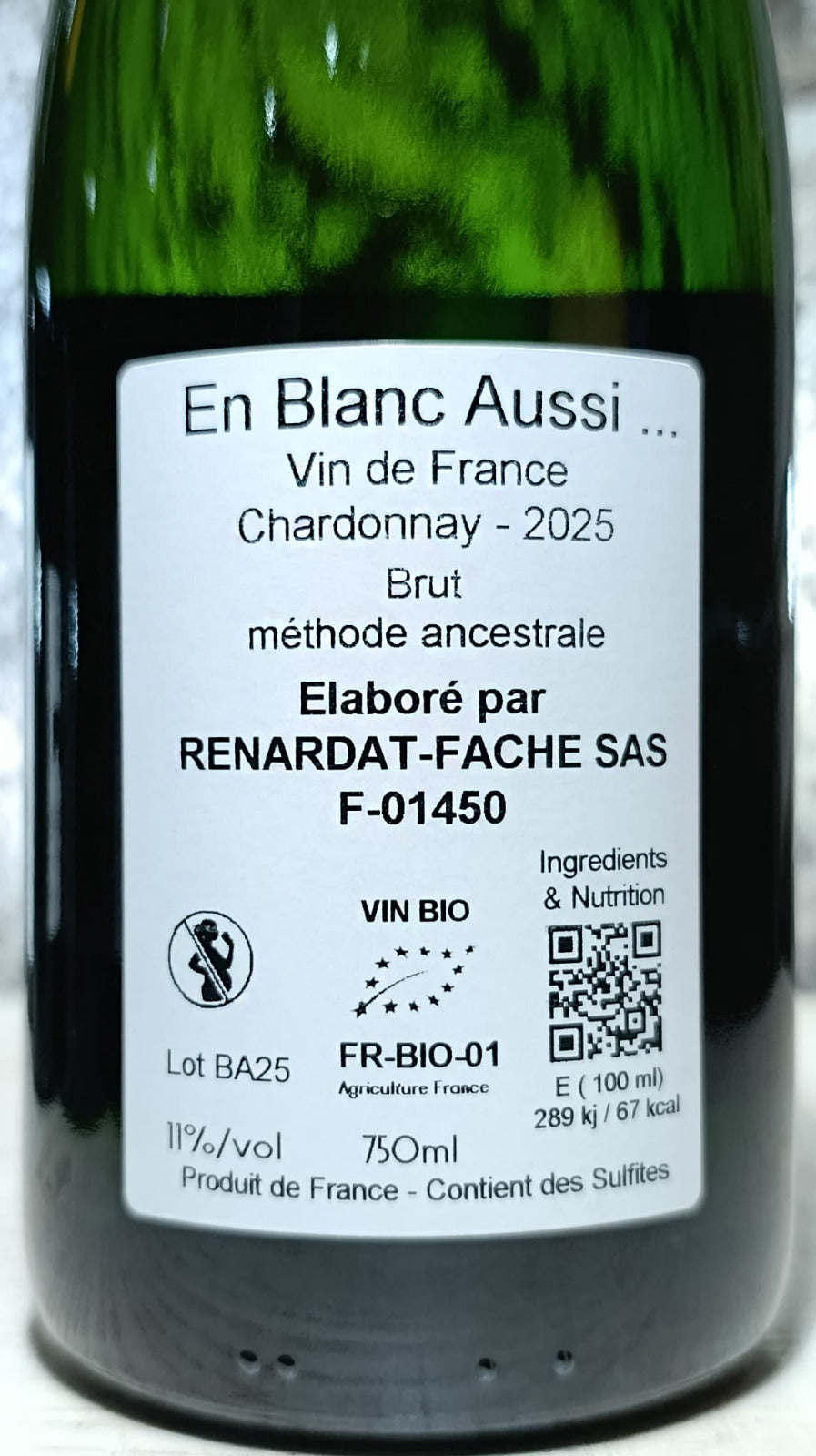 En Blanc aussi… 2025 - Domaine Renardat-Fâche