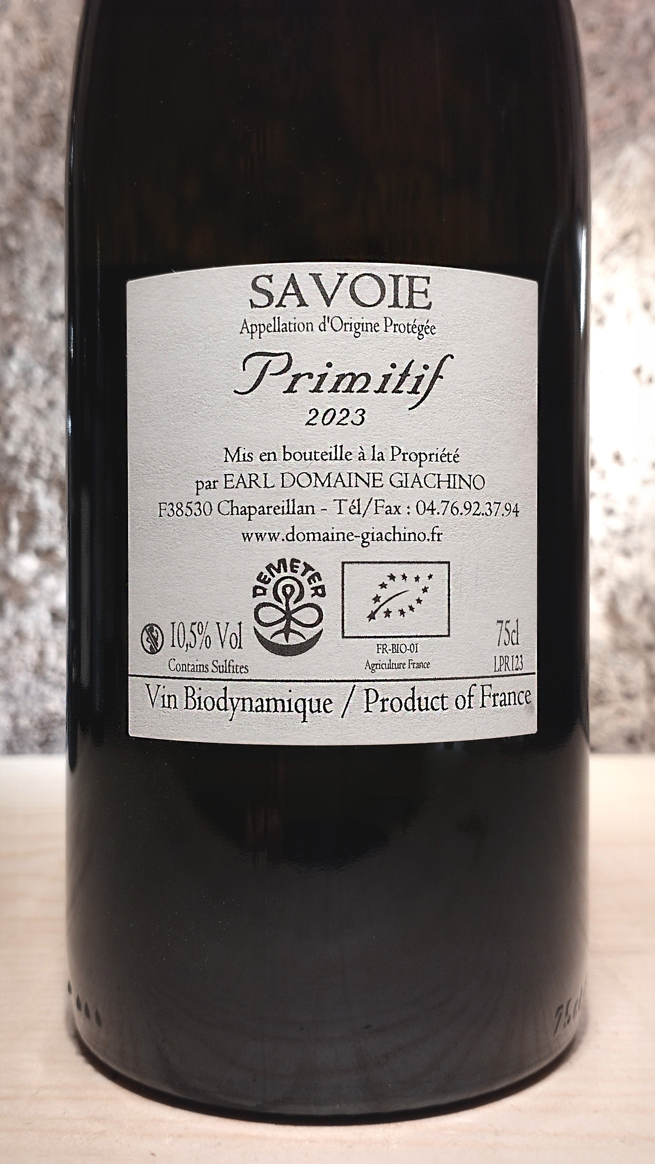 Primitif  2023 - Domaine Giachino