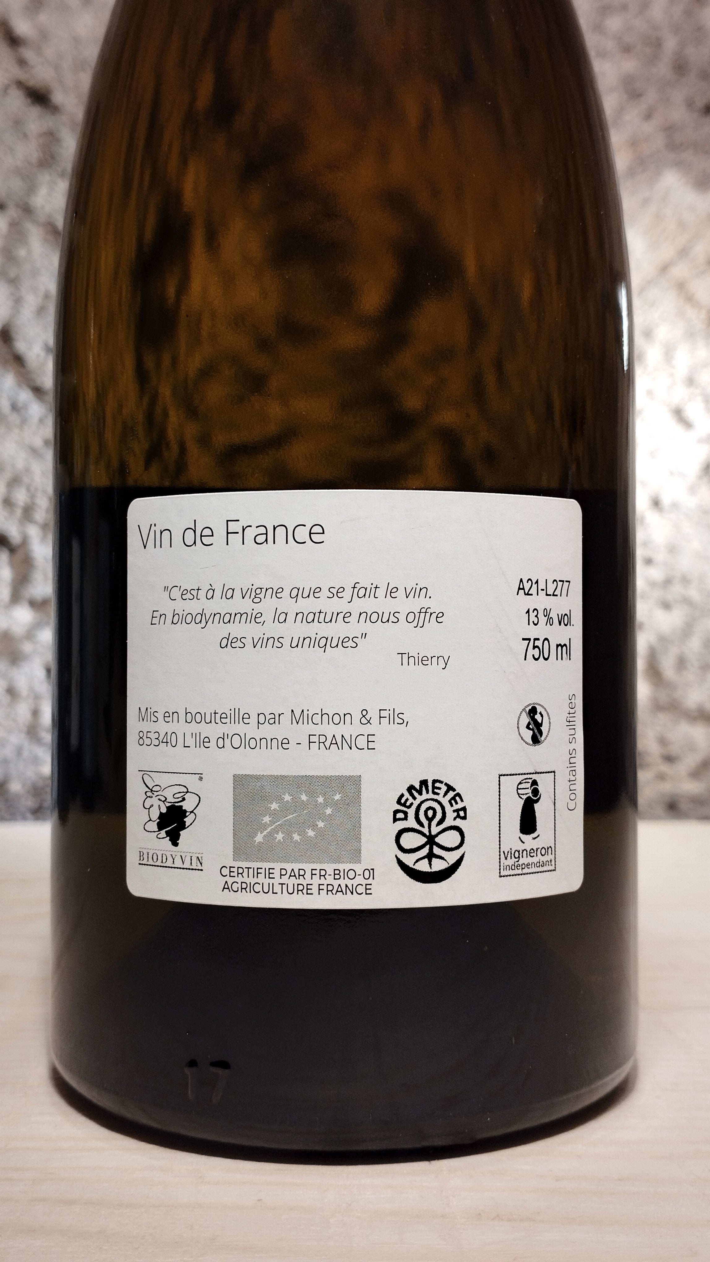 Haut des Clous 2021 -  Domaine Saint Nicolas