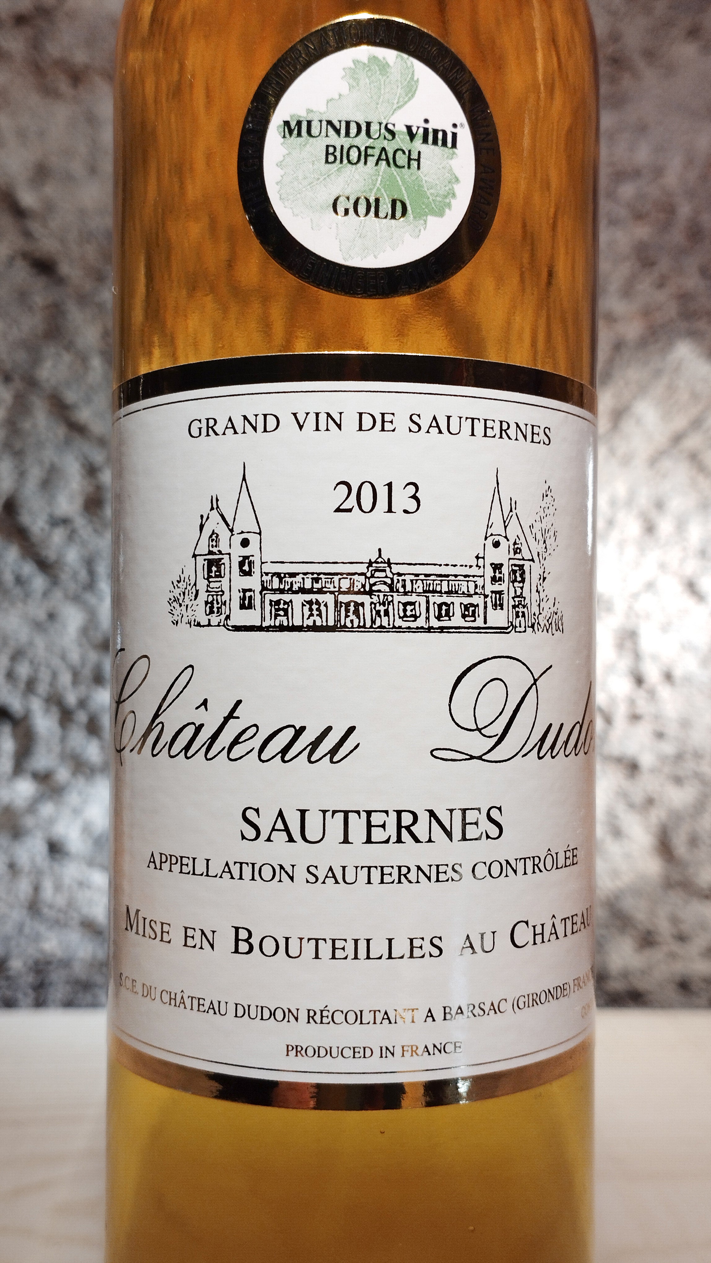 Sauternes 2013 - Château Dudon