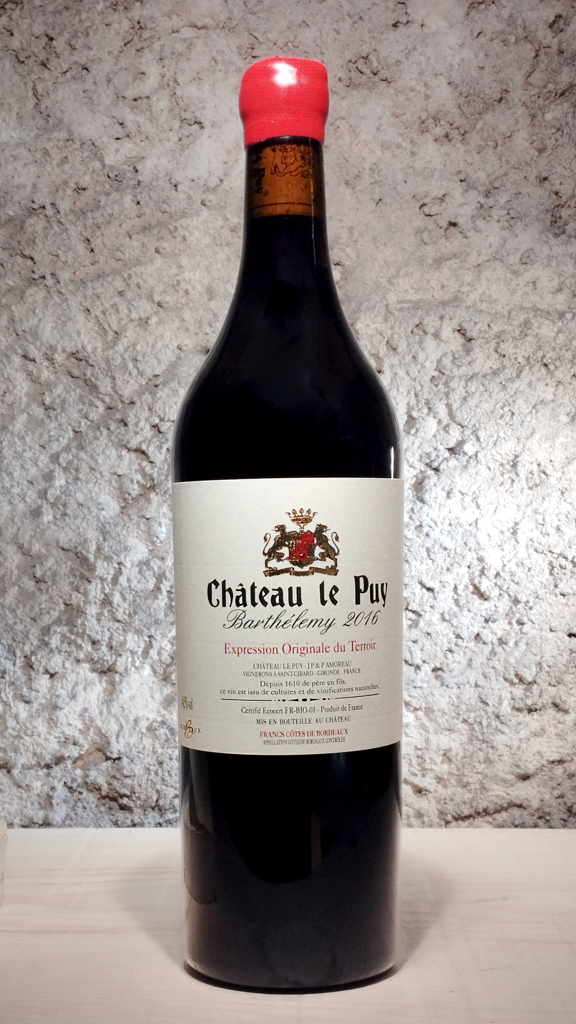 Barthélemy 2016 - Château Le Puy
