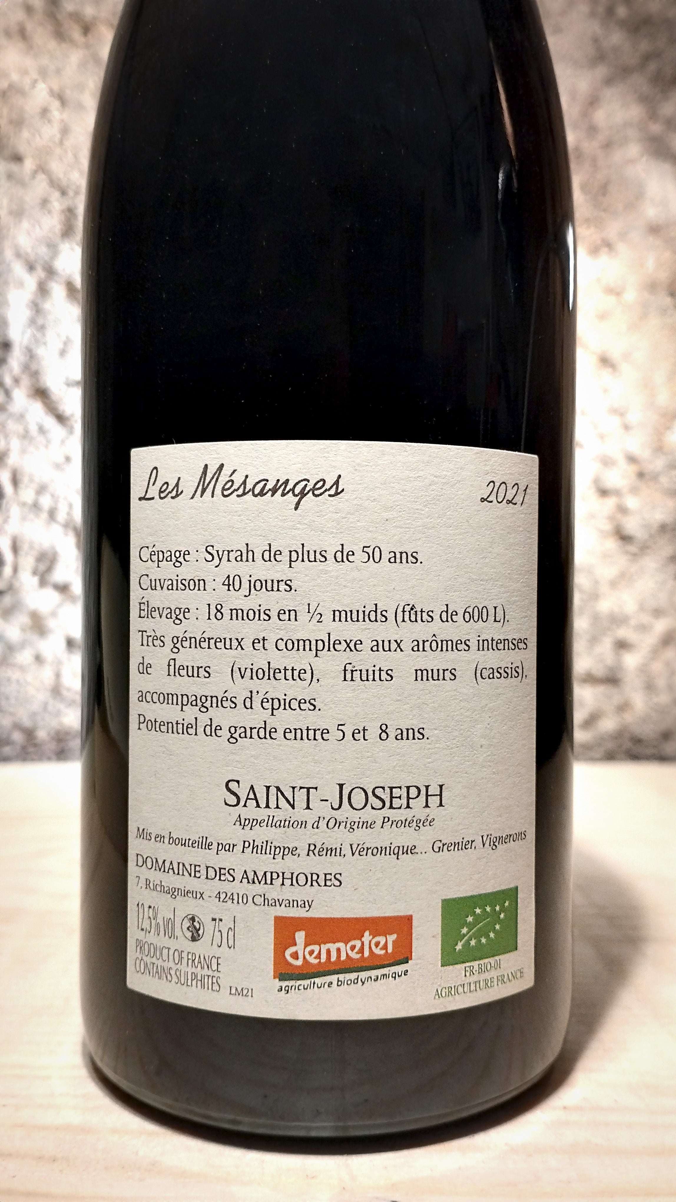 Mésanges 2021 - Domaine des Amphores