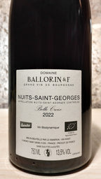 Belle Croix 2022 - Domaine Ballorin et F