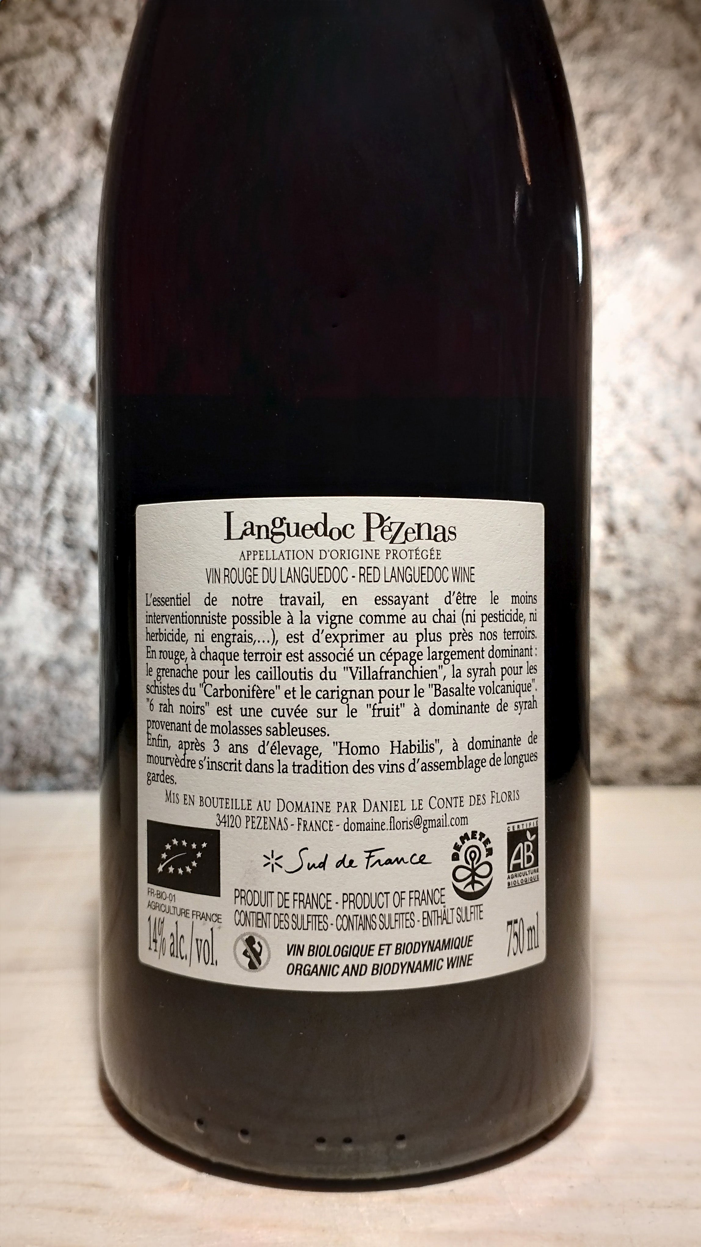 Villafranchien 2022 - Domaine Le Conte des Floris