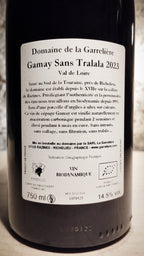 Gamay sans Tralala 2023 - Domaine de la Garrelière