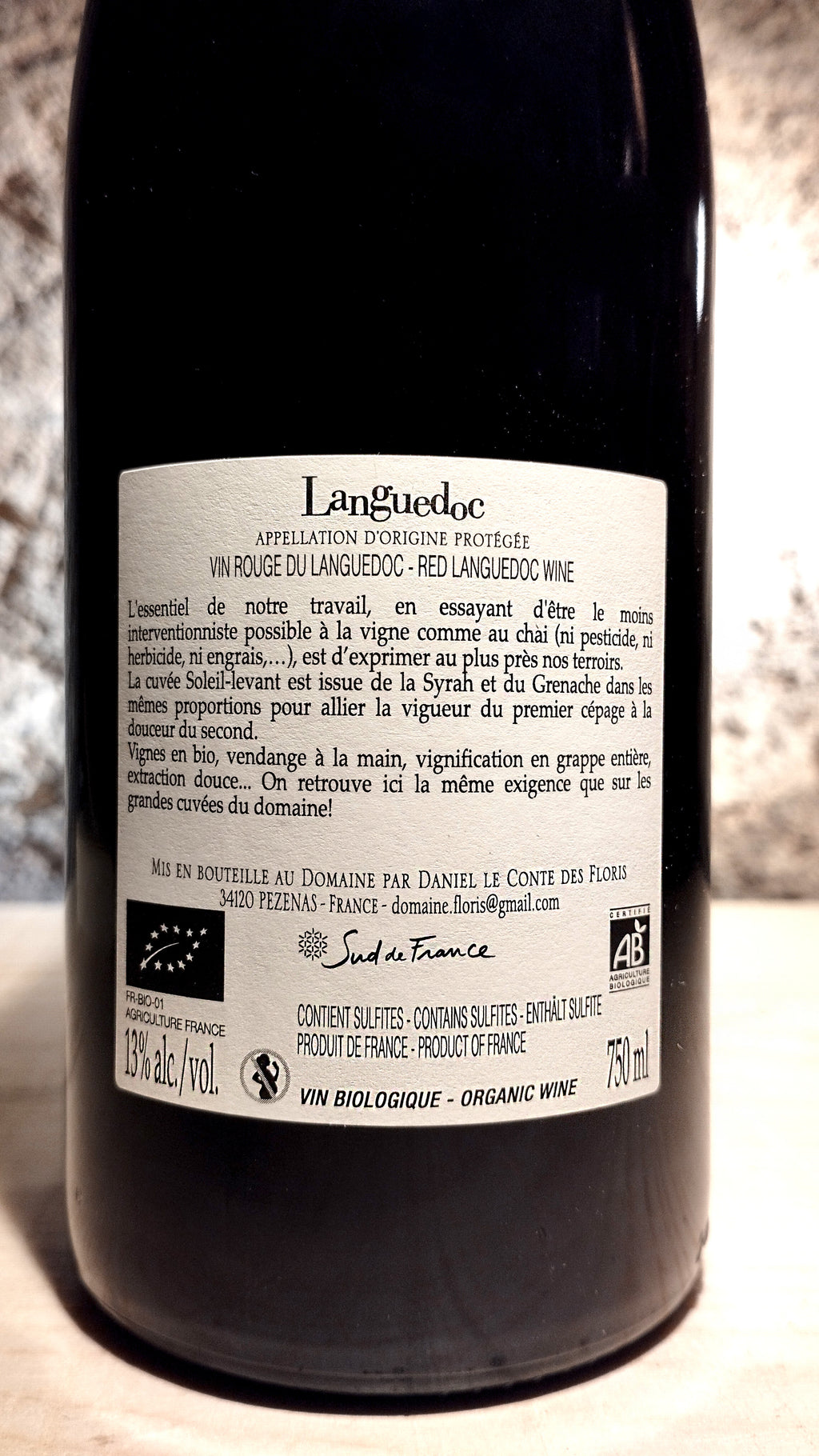 Soleil Levant 2022 - Domaine Le Conte des Floris