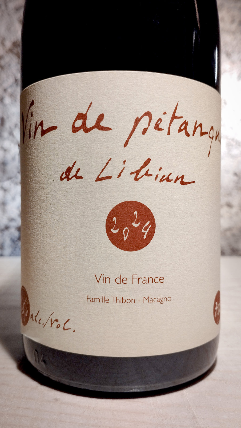 Vin de Pétanque 2024 - Mas de Libian