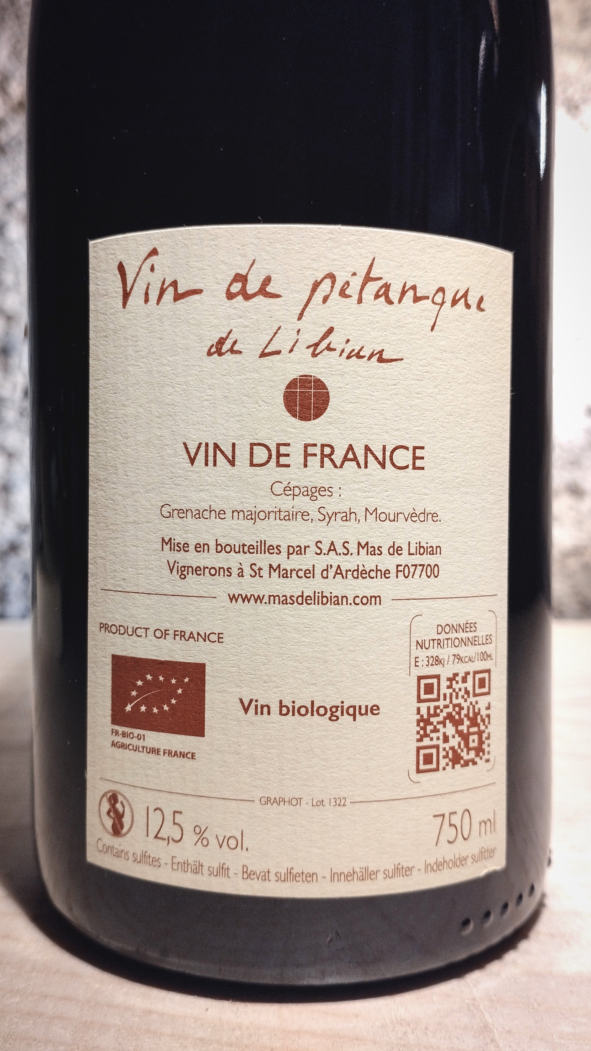Vin de Pétanque 2024 - Mas de Libian