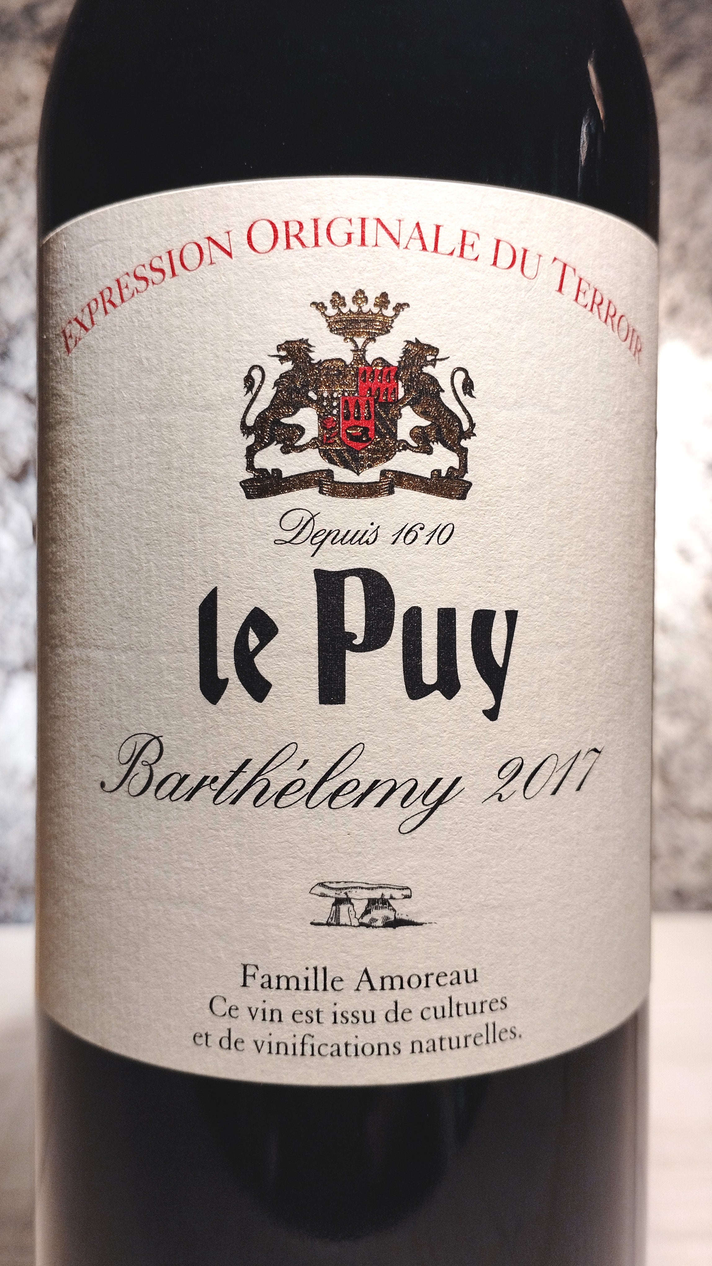 Barthélémy 2017 - Château Le Puy