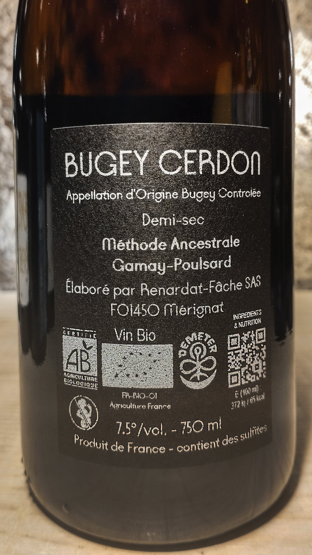 Cerdon 2023 - Domaine Renardat-Fâche