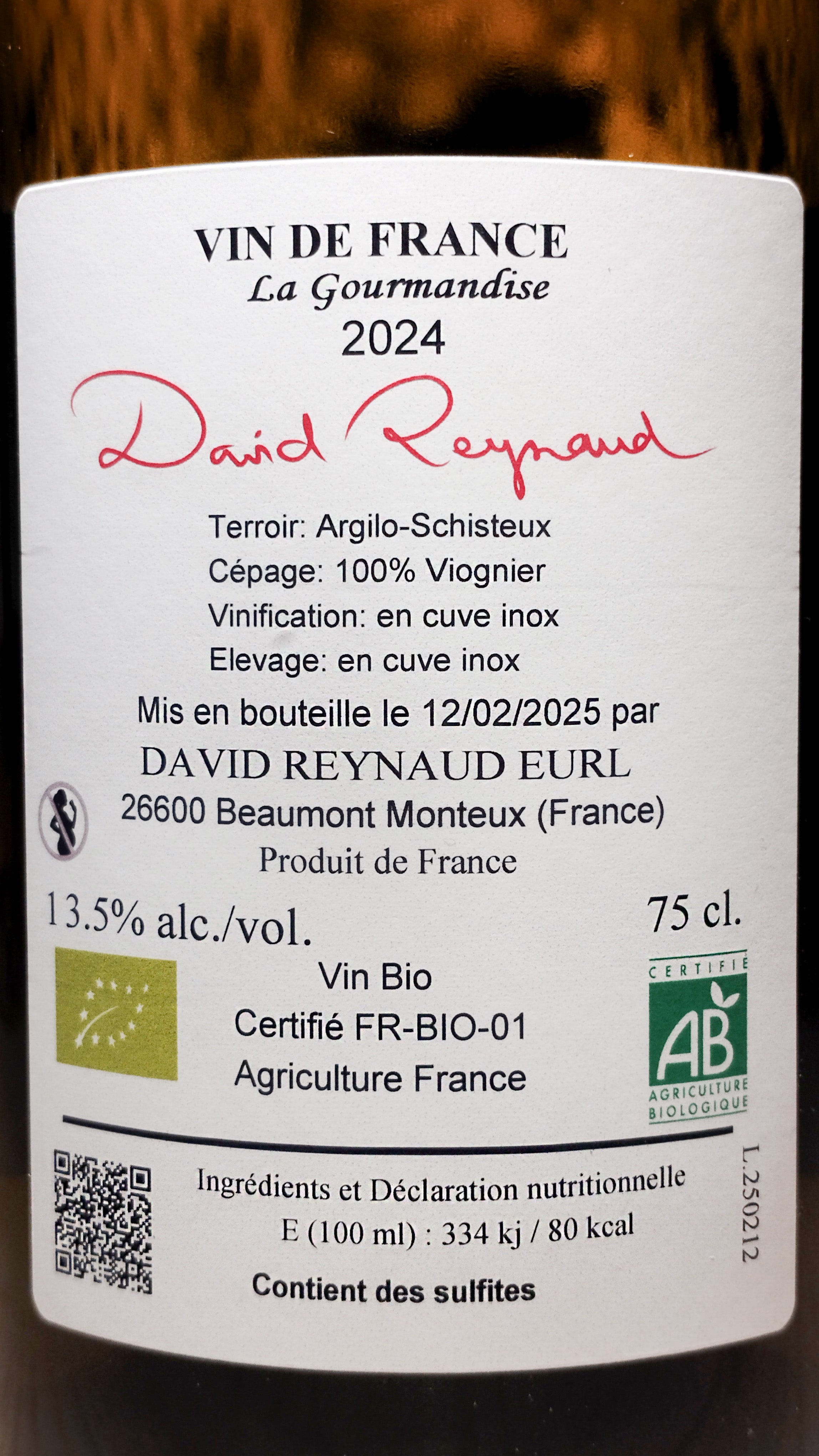 La Gourmandise 2024 - David Reynaud