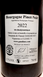 Pinot Noir 2023 - Domaine des Gandines