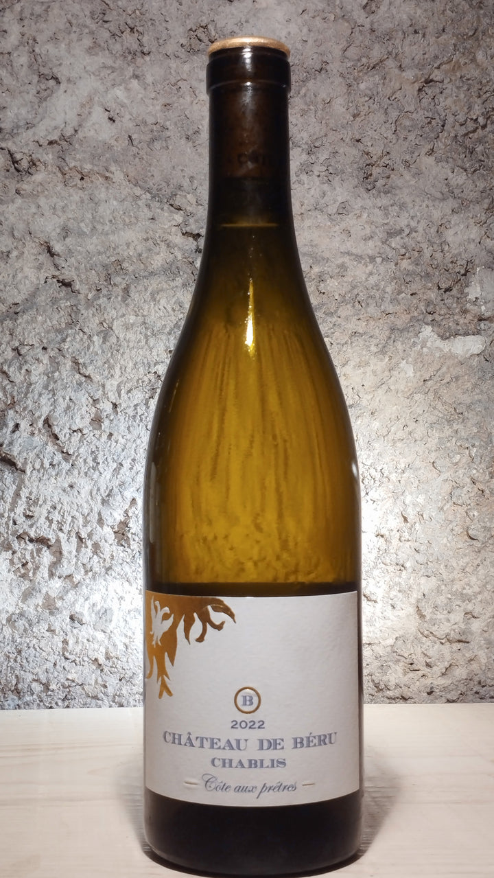 Chablis côte aux Prêtres 2022 - Château De Béru