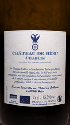 Chablis côte aux Prêtres 2022 - Château De Beru