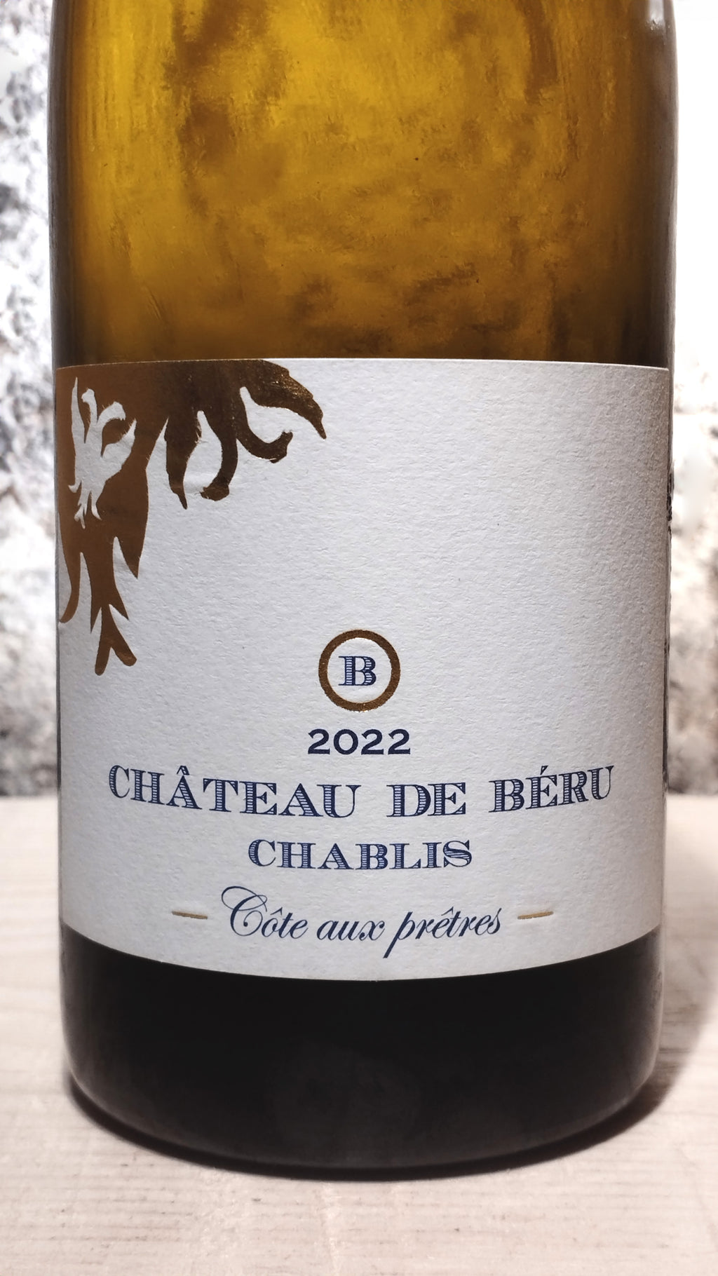 Chablis côte aux Prêtres 2022 - Château De Beru
