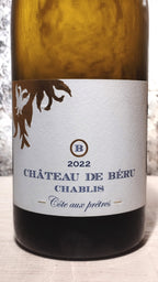 Chablis côte aux Prêtres 2022 - Château De Beru