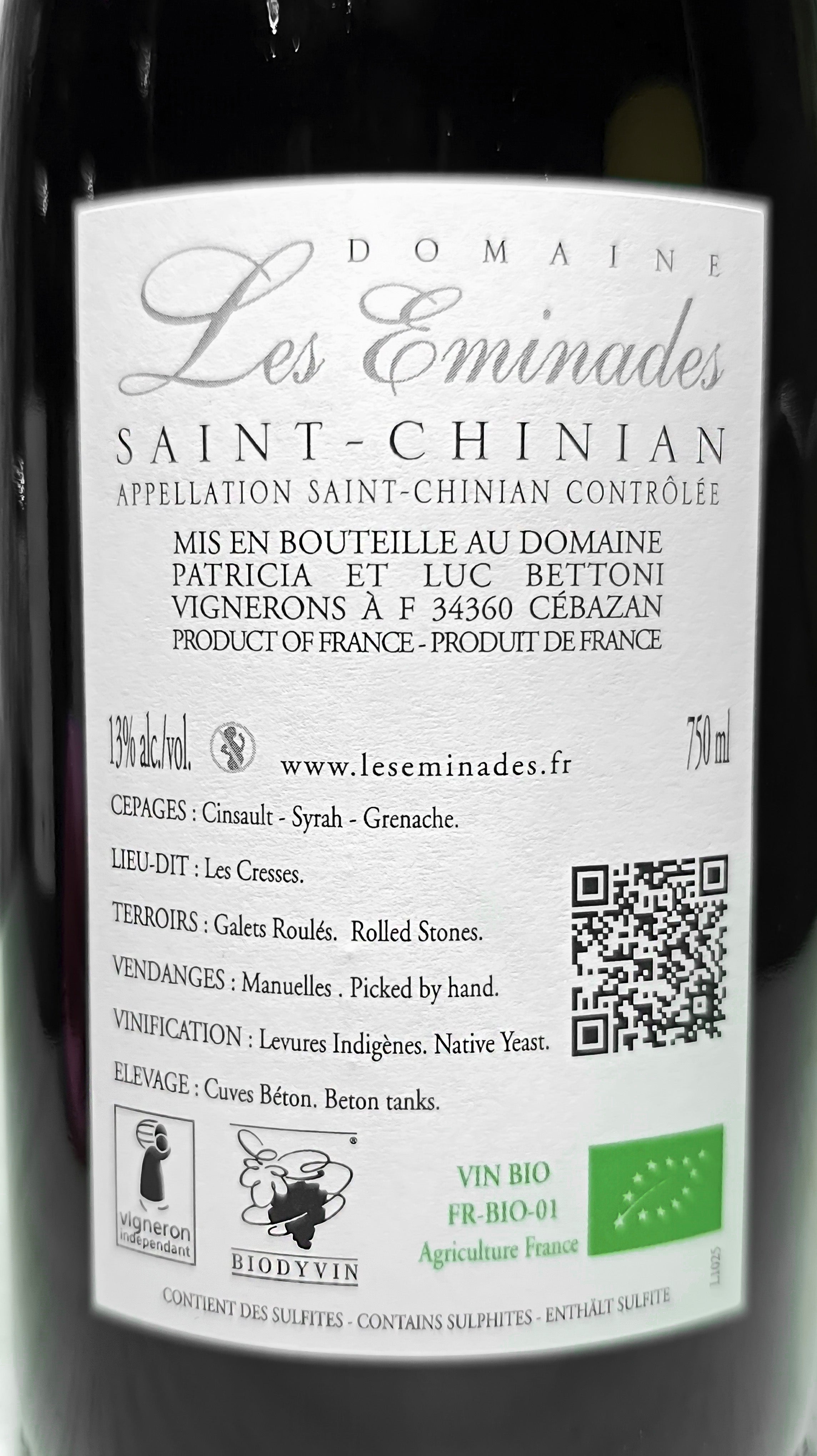 Le Pierre Plantée 2024 - Domaine Les Eminades