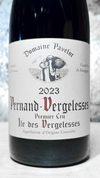 Pernand-Vergelesses 1er Cru Ile des Vergelesses 2023 - Domaine Pavelot