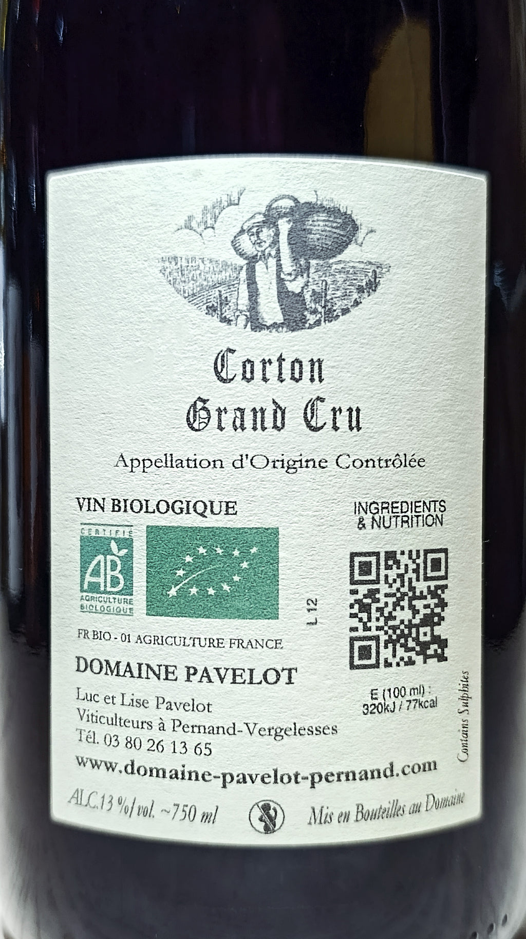 Corton Grand Cru 2024 - Domaine Pavelot