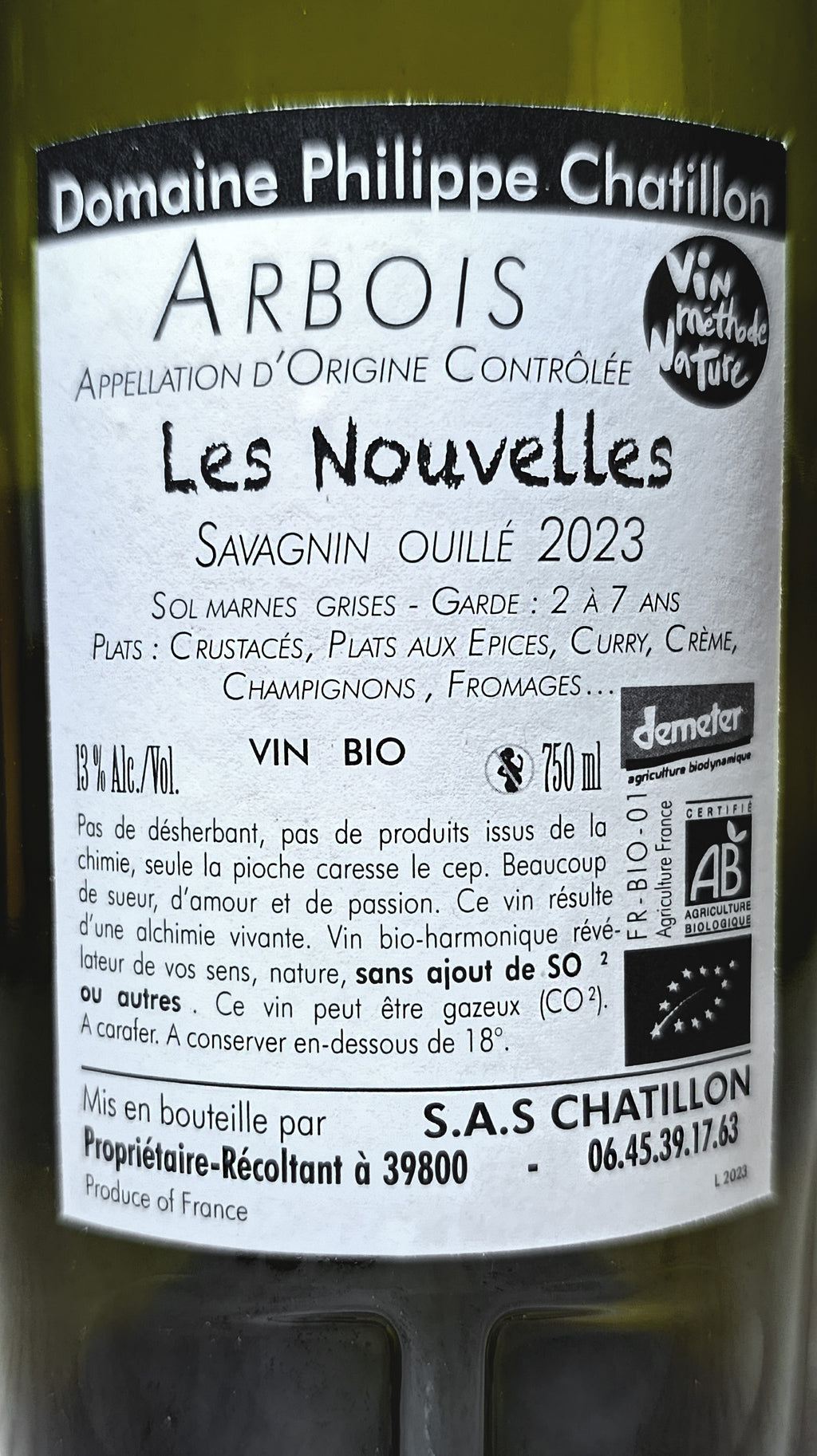 Les Nouvelles 2023 - Domaine Chatillon