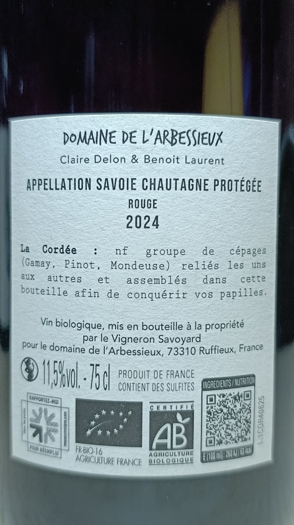 La Cordée 2024, Domaine de l'Arbessieux