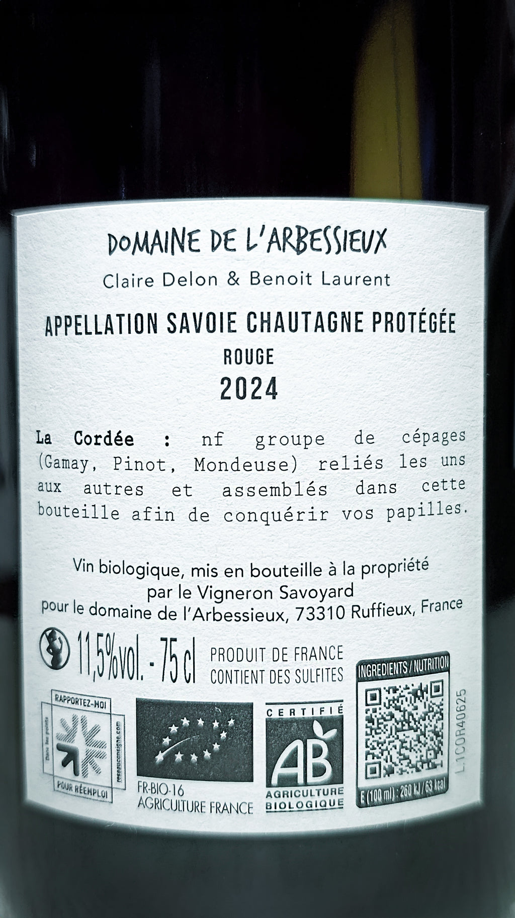 La Cordée 2024, Domaine de l'Arbessieux