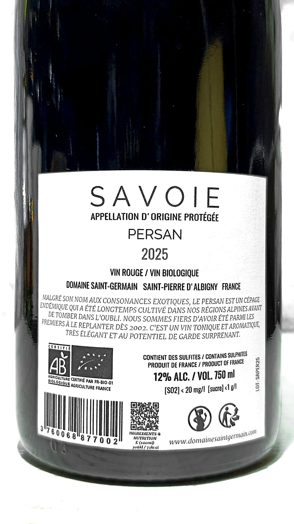 Persan 2025 - Domaine Saint-Germain