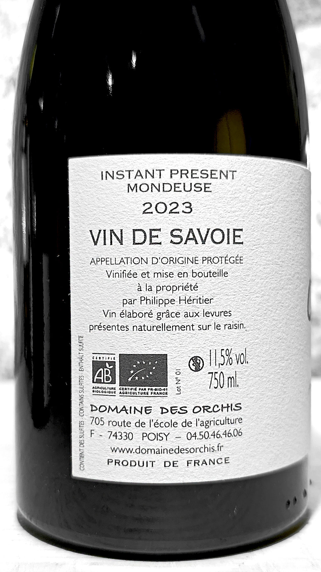 Instant Présent 2023 - Domaine des Orchis