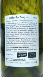 Le Carafon des Acolytes 2025 - Domaine des Accoles