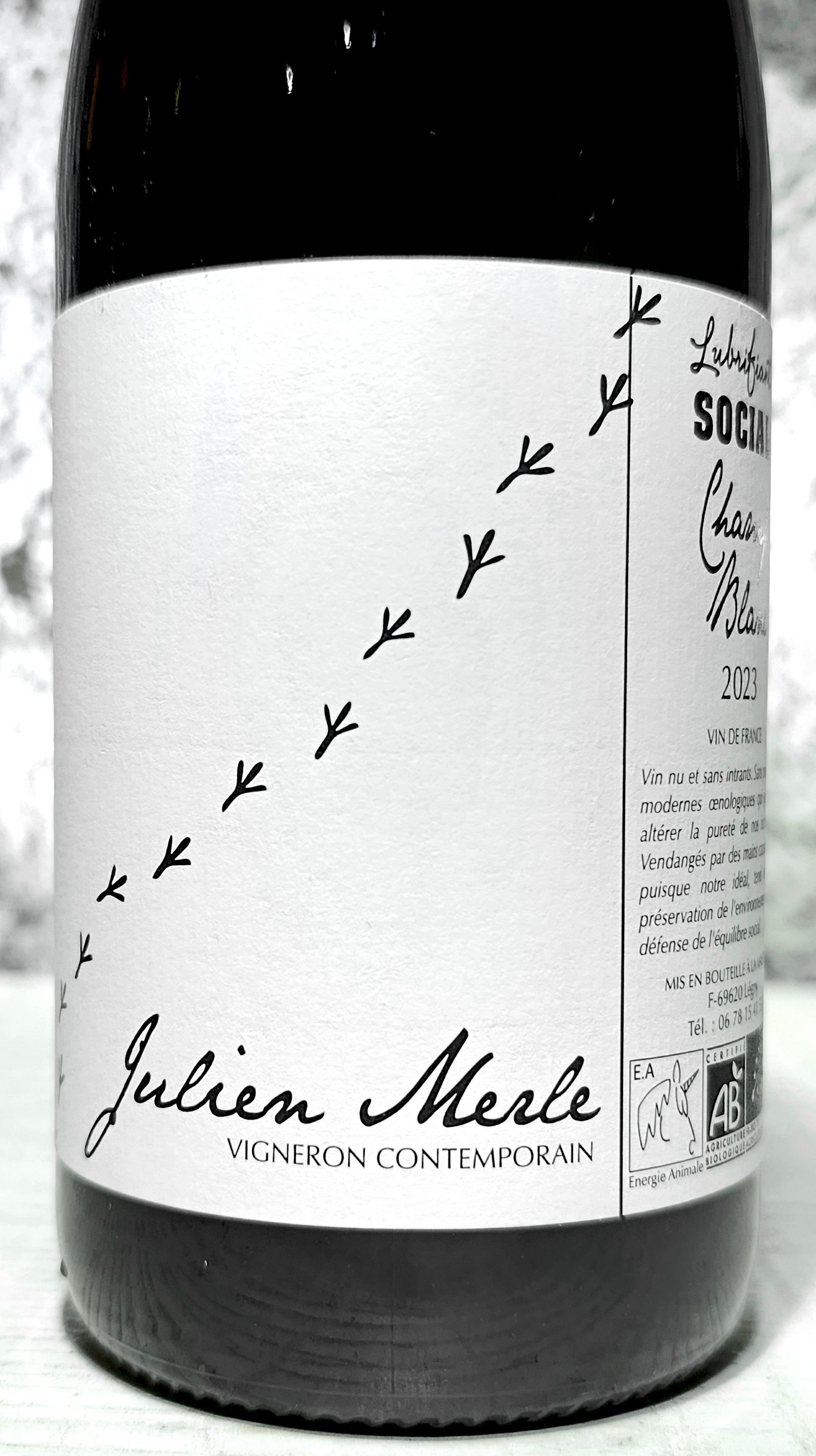 Champ Blanc 2023 - Domaine Julien Merle Lubrifiant social