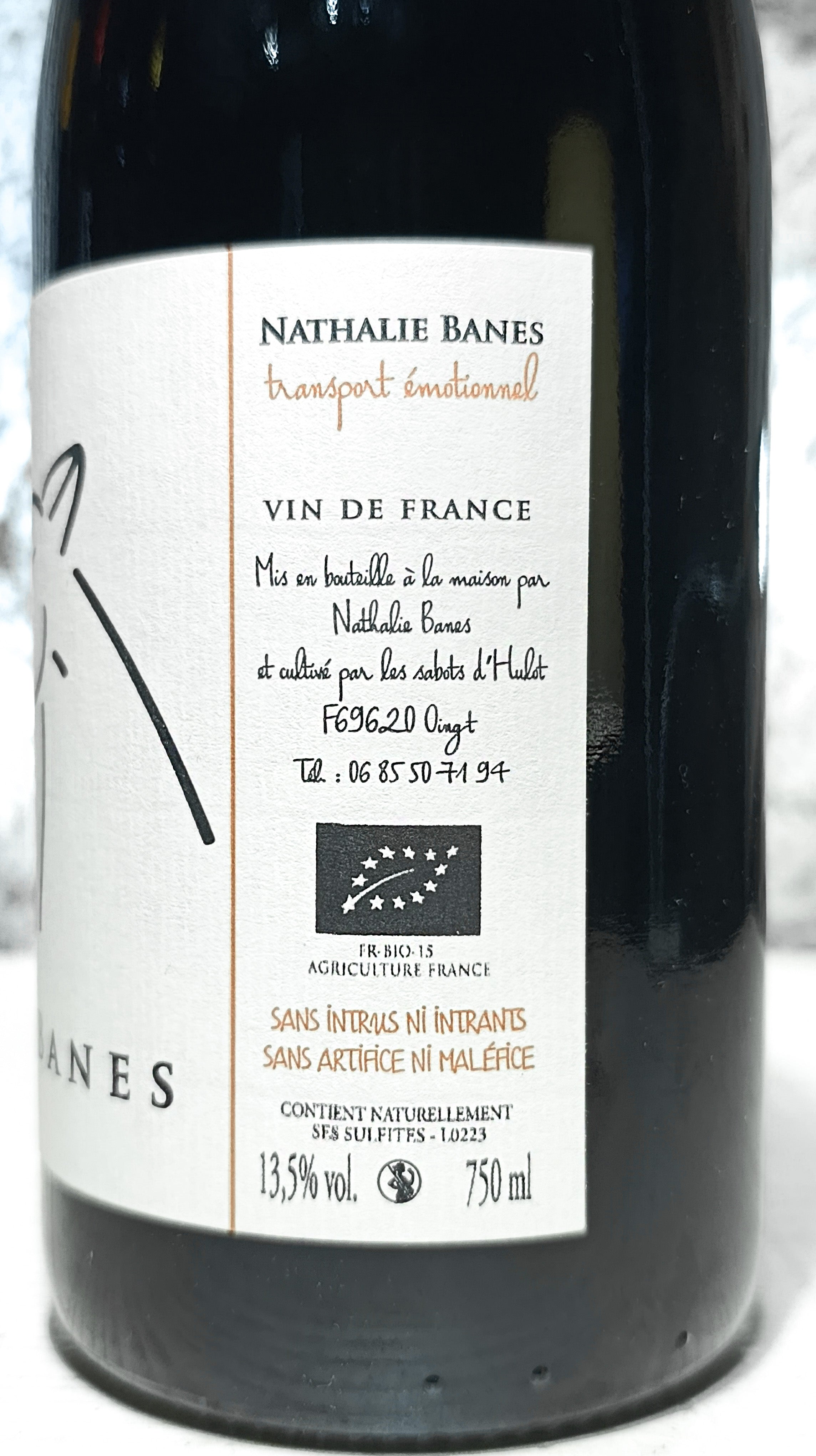 En Versalieu 2023 - Domaine Nathale Banes