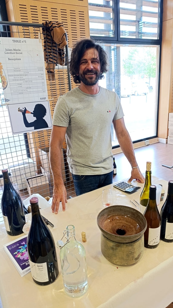 julien merle, beaujolais, gamay, granite, nature, naturel, bio, vins bio, cheval, terroir nature, 