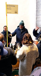 Croix Sarrant 2023, Domaine les Dolomies, travail au cheval, vignes Croix Sarran, domaine Les Dolomies, vins bio, bio, biodynamie, jura, naturel, nature, savagnin, nez dans le verre, salon vin jura, 