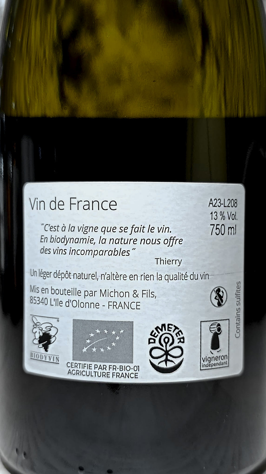 Les Hauts Chemins 2023-  Famille Michon