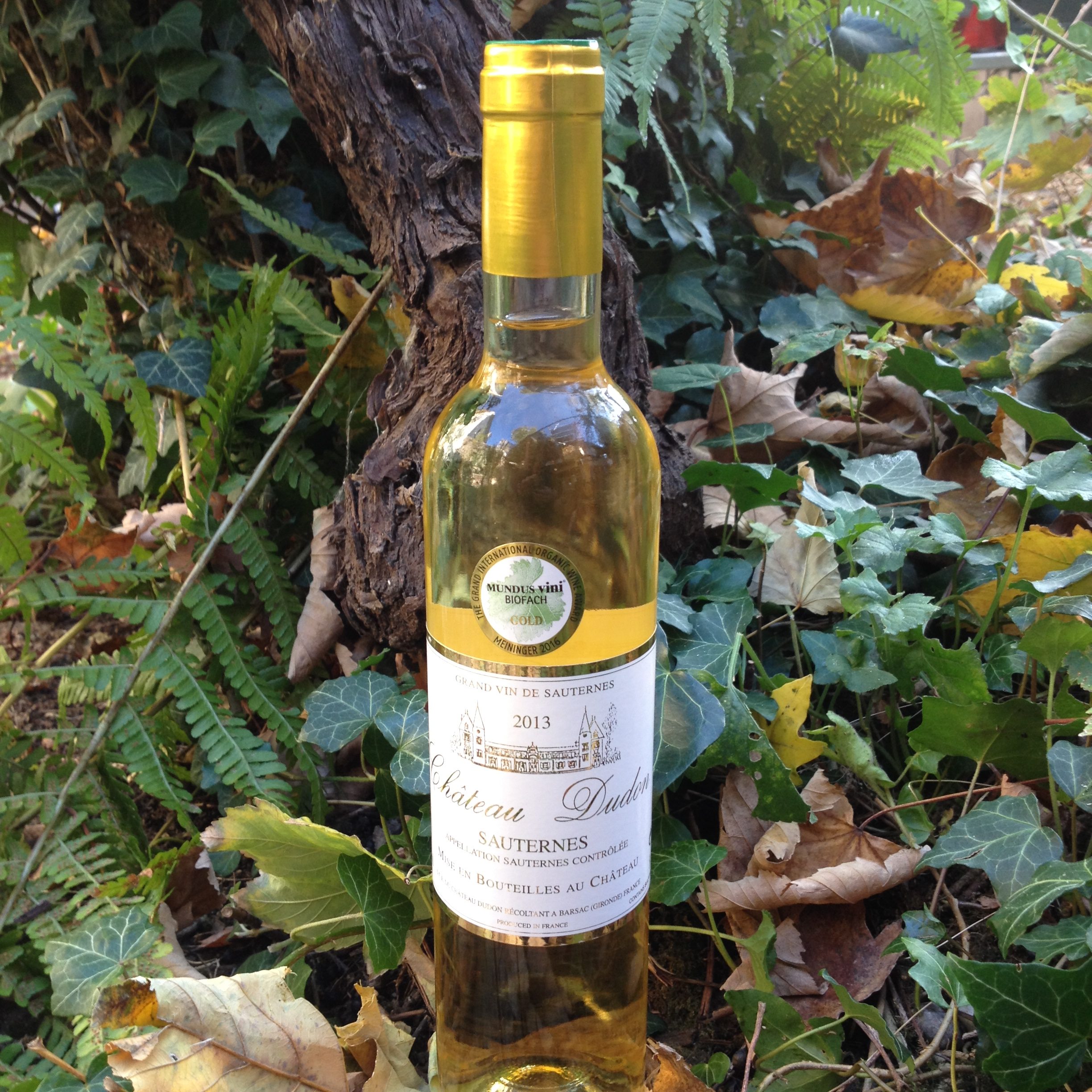 de Dudon bio Bordeaux Sauternes – 2013, Château Nature Vin