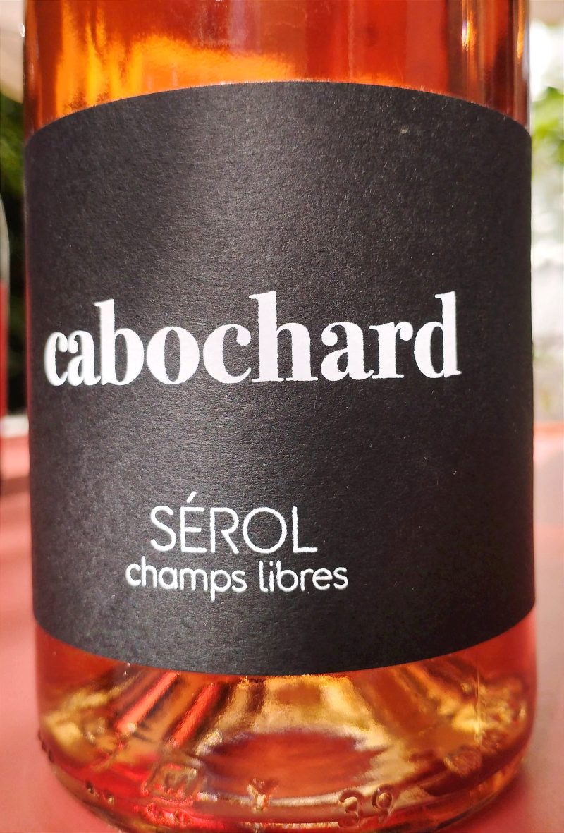 Rosé Cabochard 2023, Domaine Sérol naturedevin.com