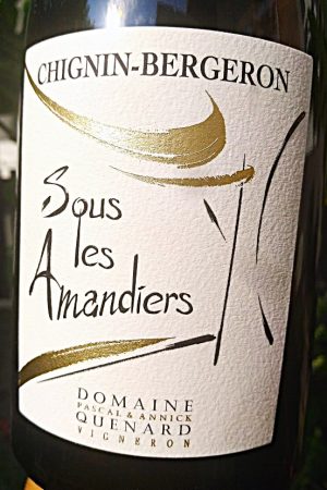 Chignin-Bergeron Sous les Amandiers 2023, Domaine Pascal Quénard naturedevin.com