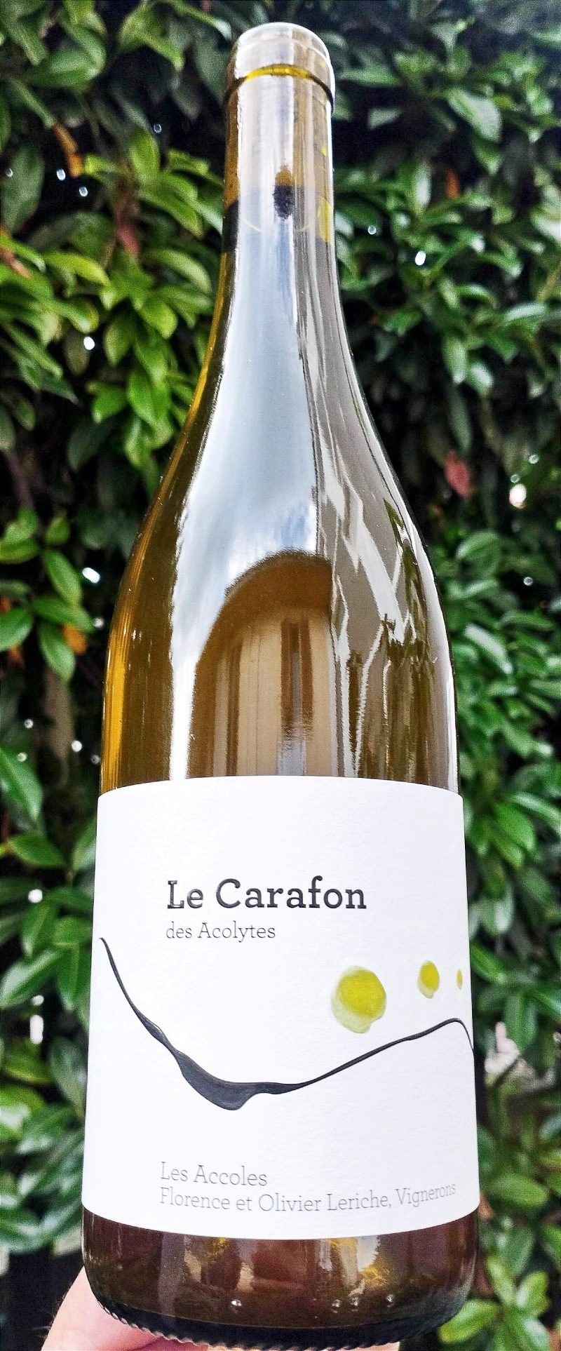 Le Carafon des Acolytes 2023, Domaine des Accoles naturedevin.com