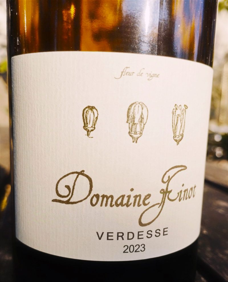 Verdesse 2023, Domaine Thomas Finot naturedevin.com