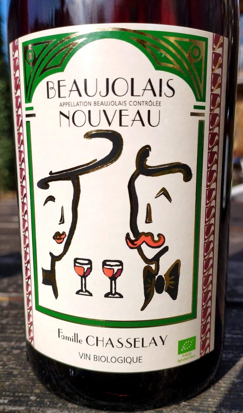 Beaujolais nouveau 2024, Domaine Chasselay naturedevin.com