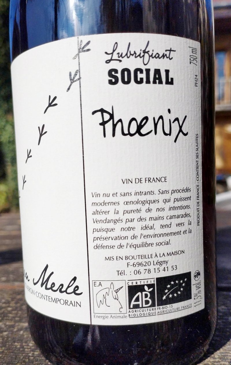 Phœnix 2024, Domaine Julien Merle Lubrifiant Social naturedevin.com