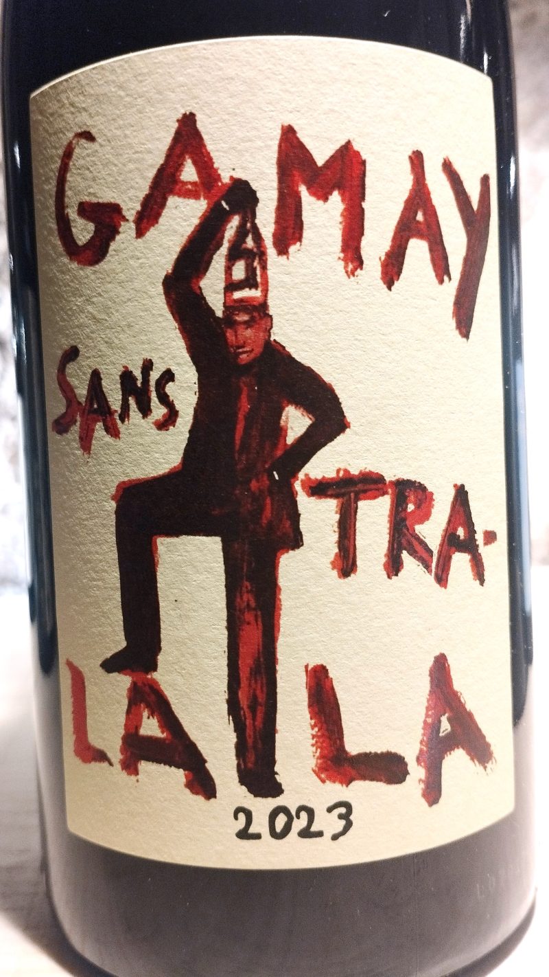 Gamay Sans Tralala 2023, Domaine de la Garrelière naturedevin.com